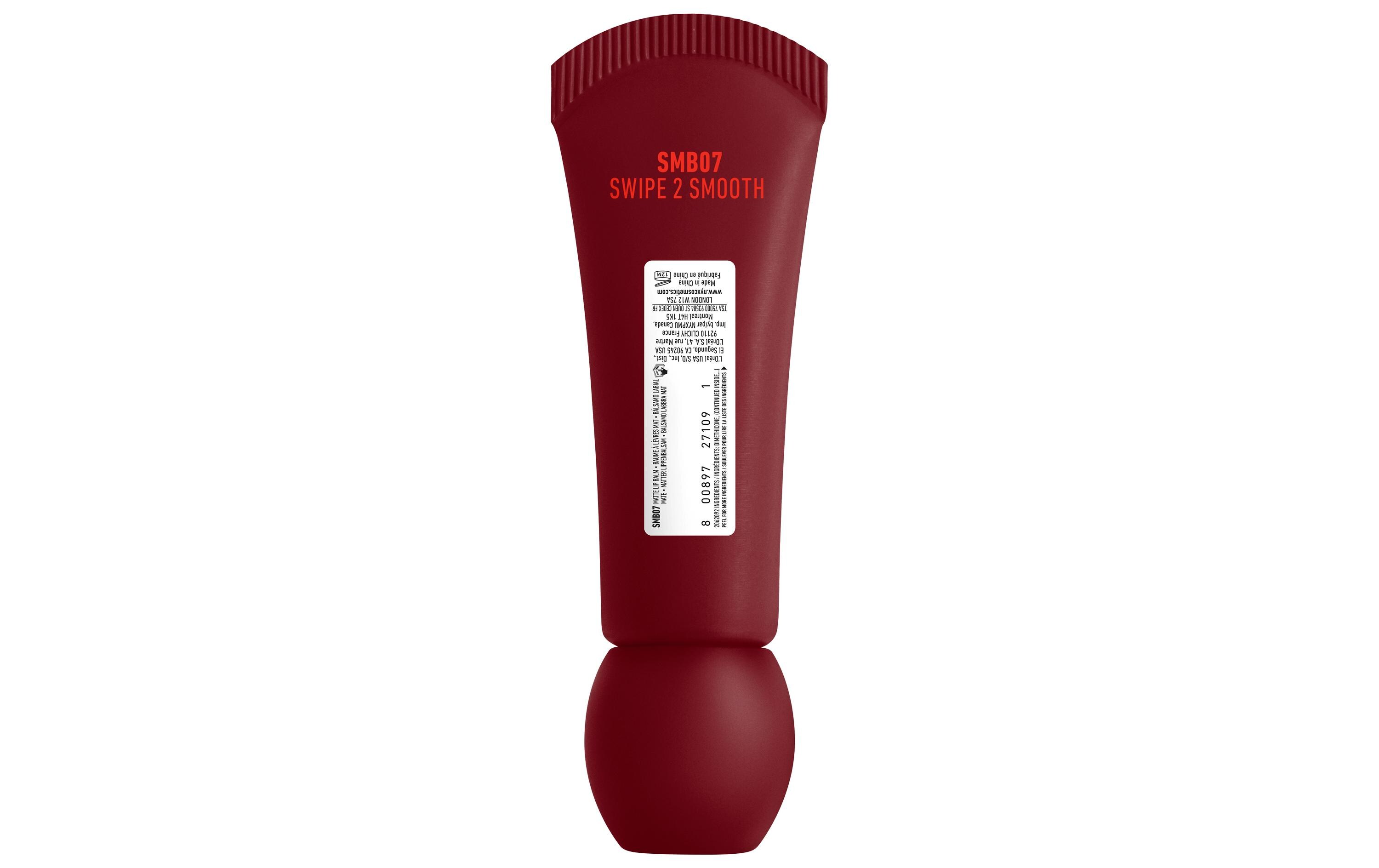 Smushy Matte Lip Balm 07 Swipe 2 SmoothVegane Lippenpflege für samtweiche, matte Lippen