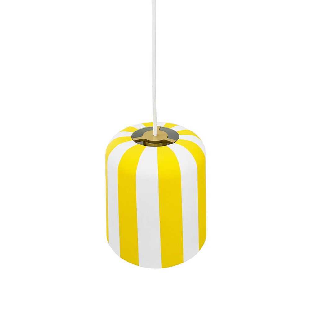 TAKLAMPE DYBERG LARSEN GRY GUL/HVIT