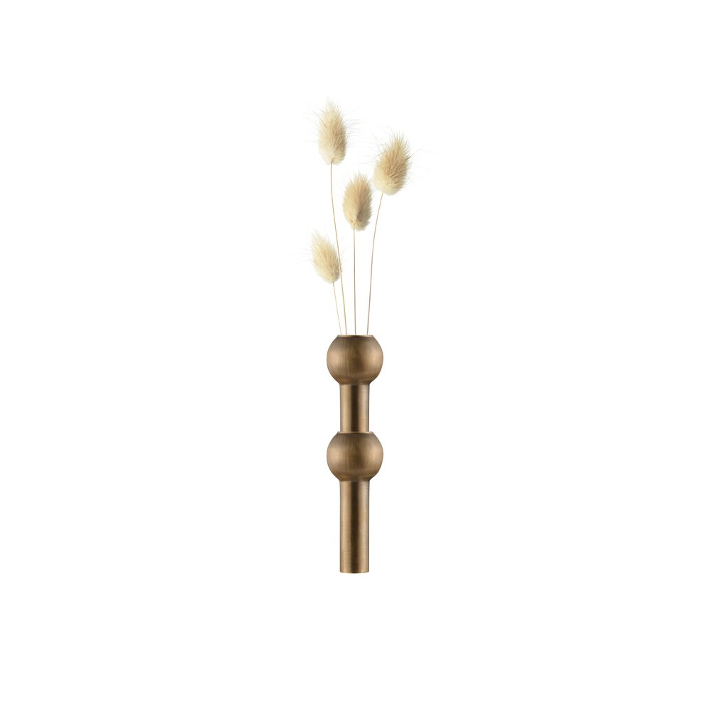 STOFF Nagel  Nagel vase - bruneret messing