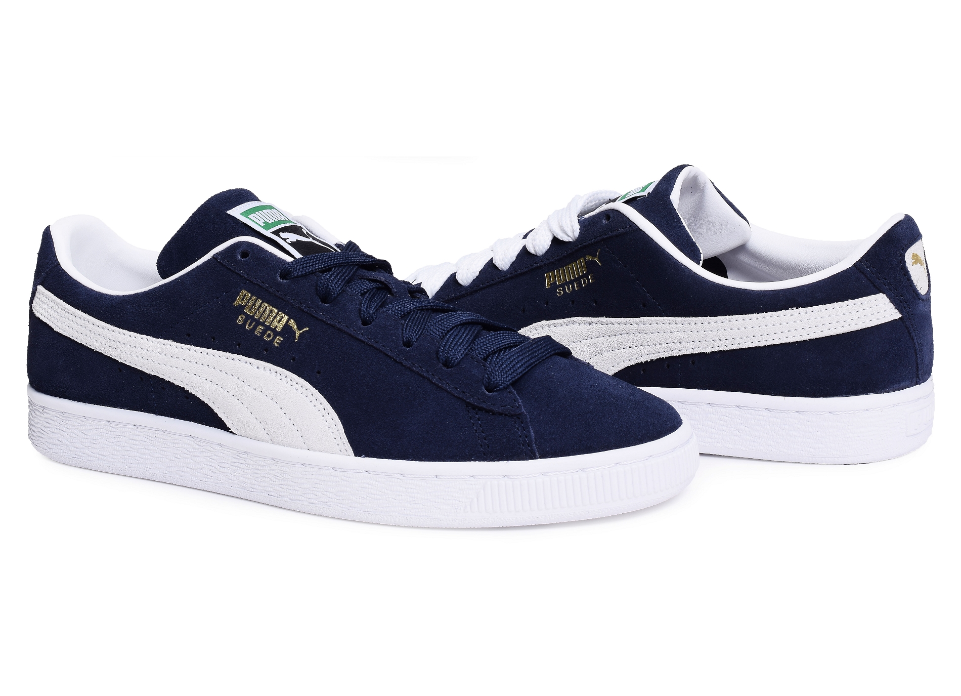 Suede classic marine