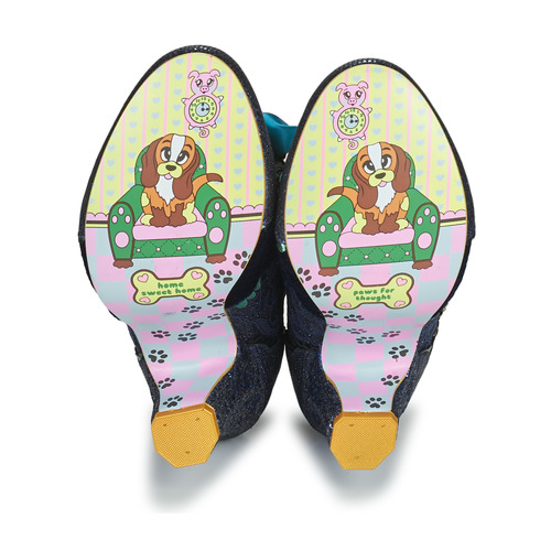 Irregular Choice - Winter Blooms - Bleu / Rouge