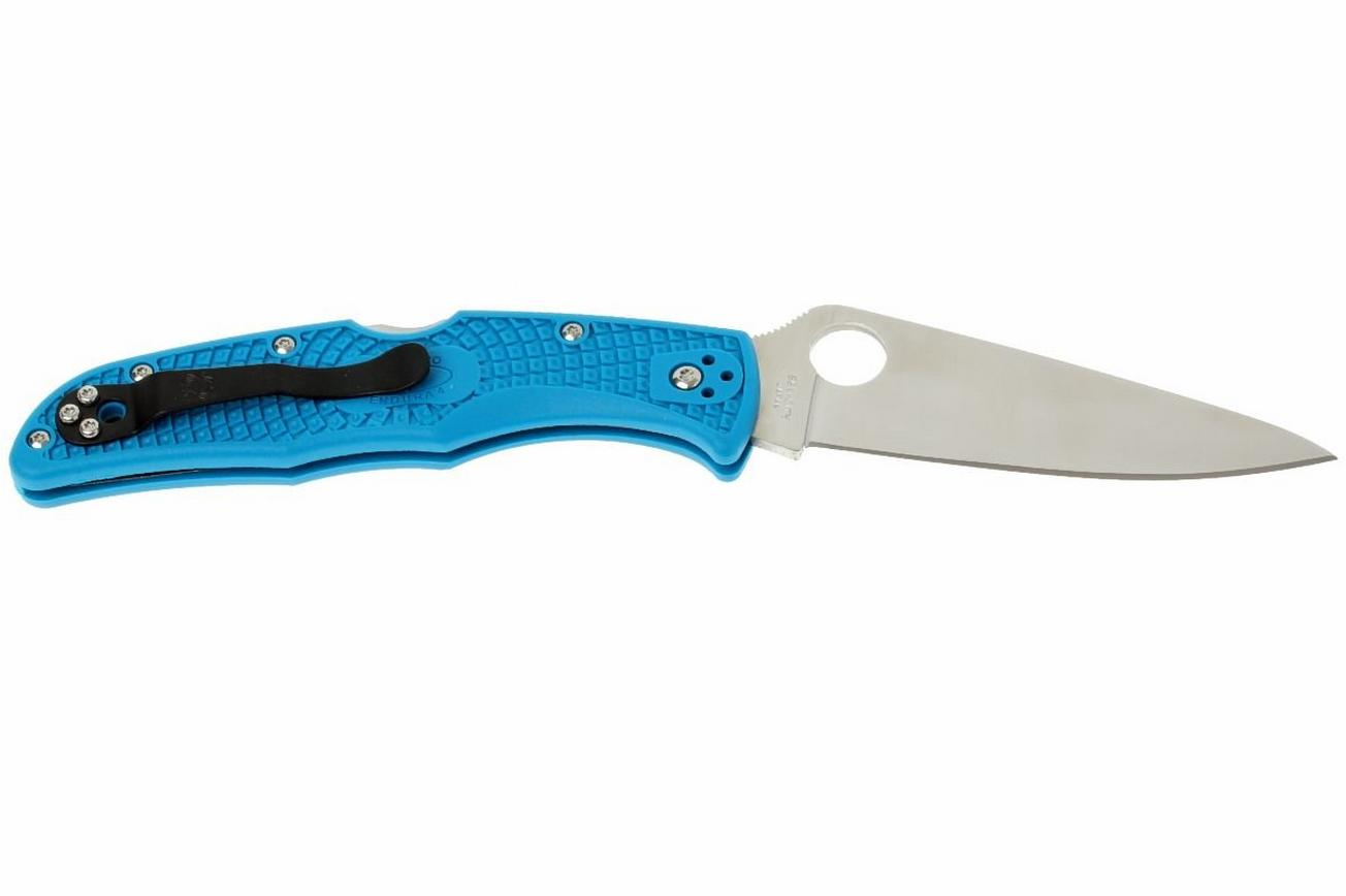 Spyderco Endura 4 Blue C10FPBL zakmes