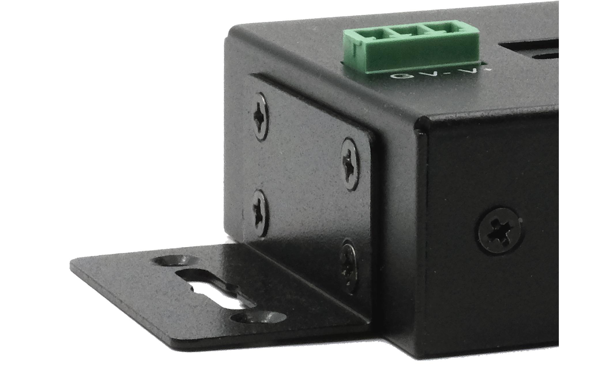 USB-Hub EX-11230HMS<br>10-Port USB 3.0 HUB für Tisch, Wand- und DIN-Rail Montage
