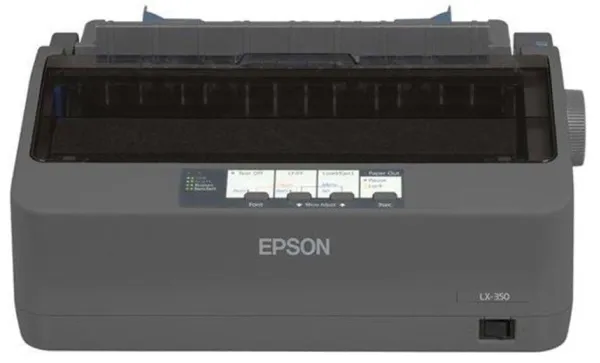 Epson LX 350 - Printer - S/H - dot-matrix - 9 pin - op til 357 tegn/sek. - parallel, USB, seriel