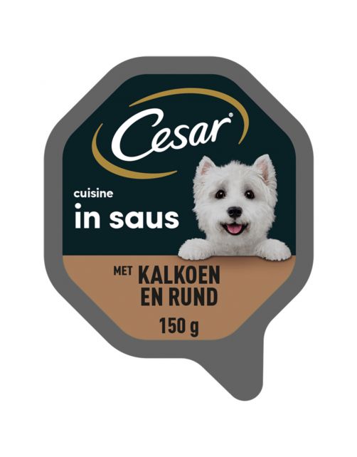 Cesar Alu Cuisine 150 g - Hondenvoer