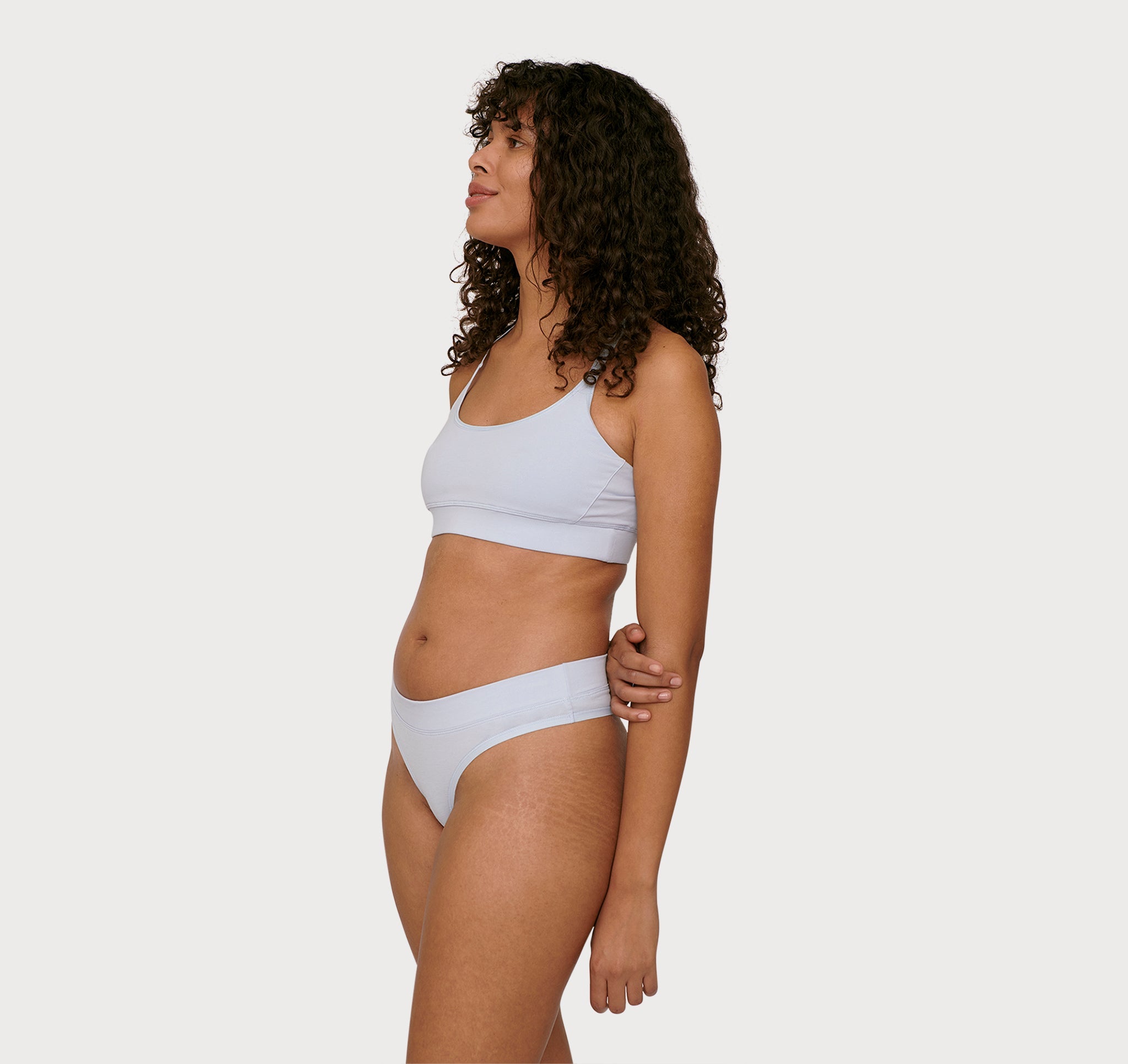 ORGANIC COTTON<br>Core Thong 2-pack