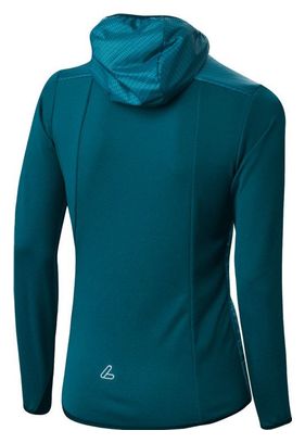 Veste Loeffler pour femme W Veste à capuche Speed Lagoon Primaloft-Bleu