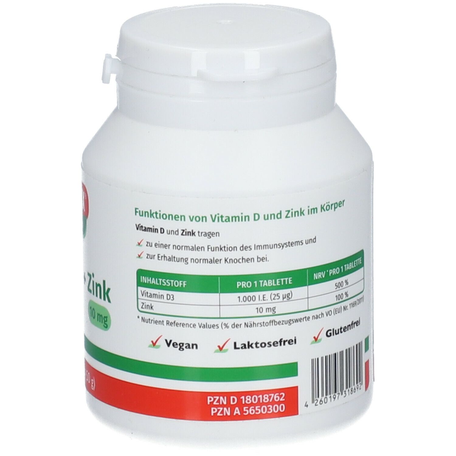 MEGAMAX® Vitamin D3 + Zink