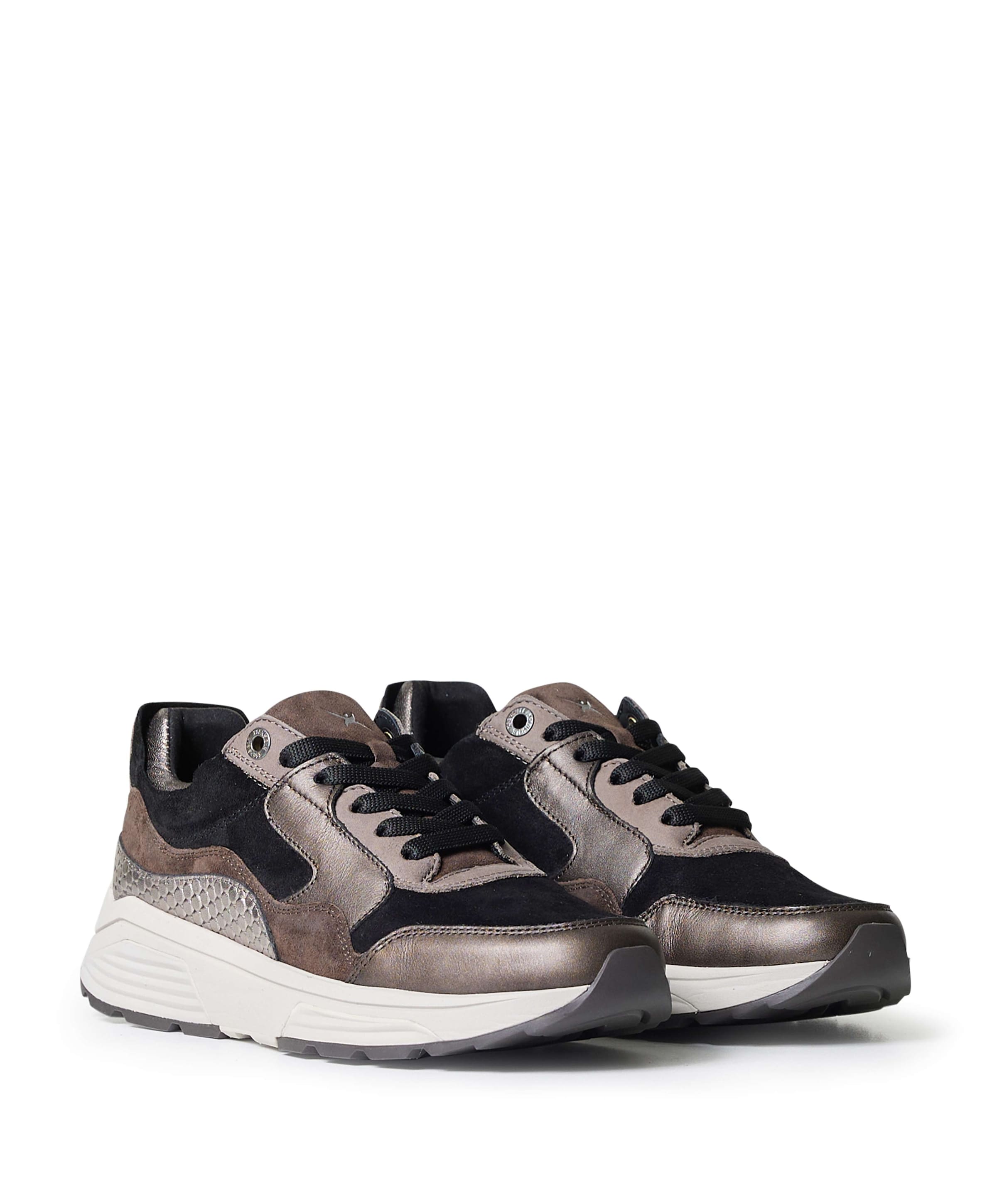 Xsensible Golden Gate dames sneakers bruin