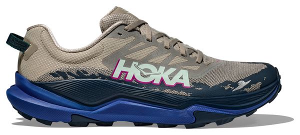 Chaussures Trail Hoka Torrent 4 Beige/Bleu Homme