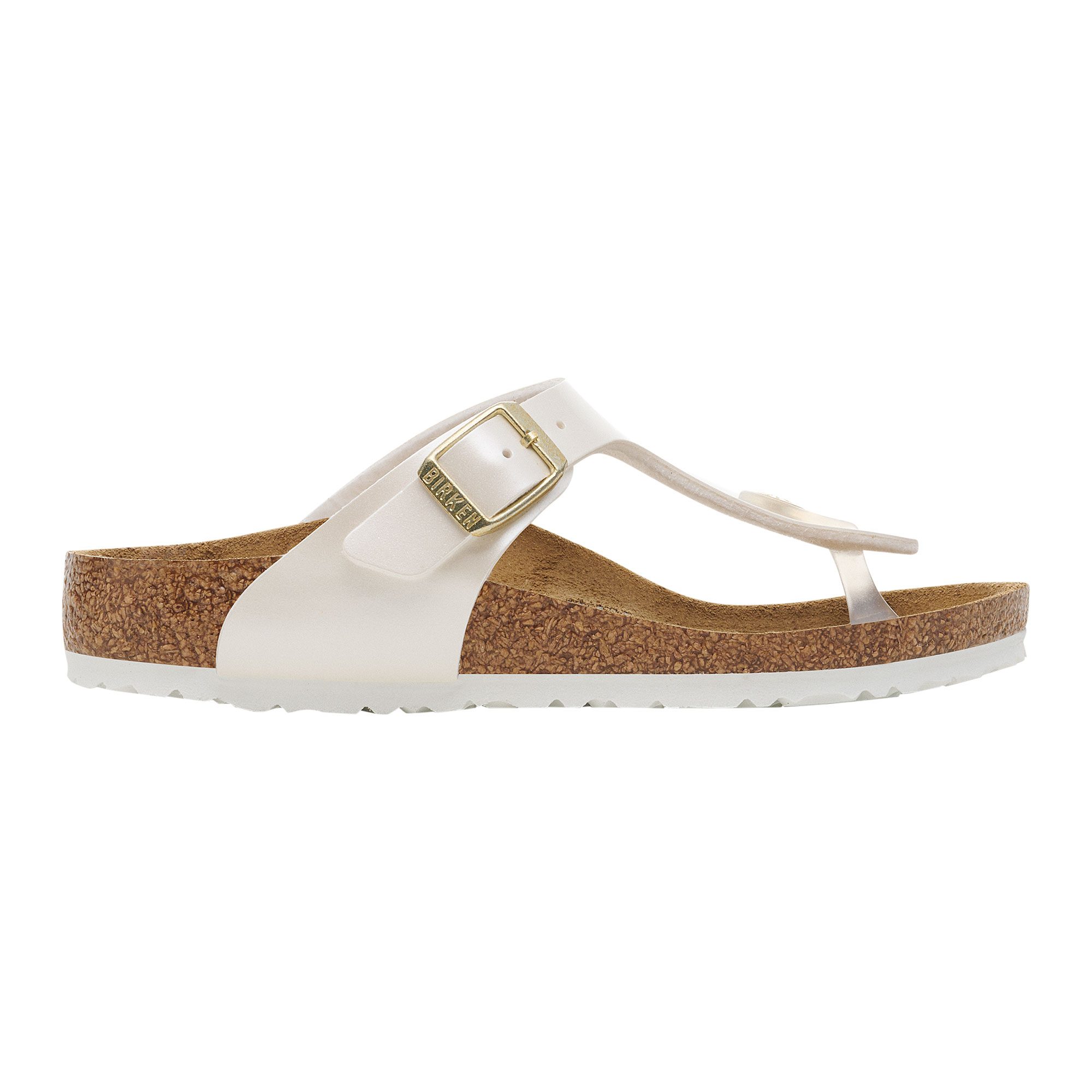 Birkenstock Gizeh Birko-Flor Sandale Kinder electric metallic pearl