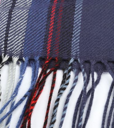 Suitable Heren Sjaal Ruit Rood Blauw 22-08 Sjaal kopen