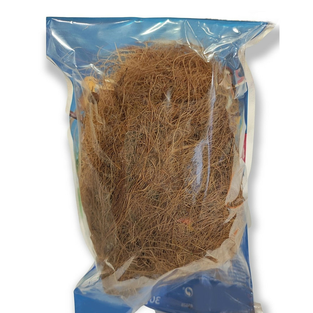 Fibres de coco matériaux pour nids 30g canaris, pinsons zébrés