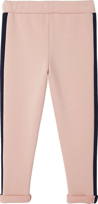 Vertbaudet Fleece sportbroek met strepen aan de zijkant voor meisjes