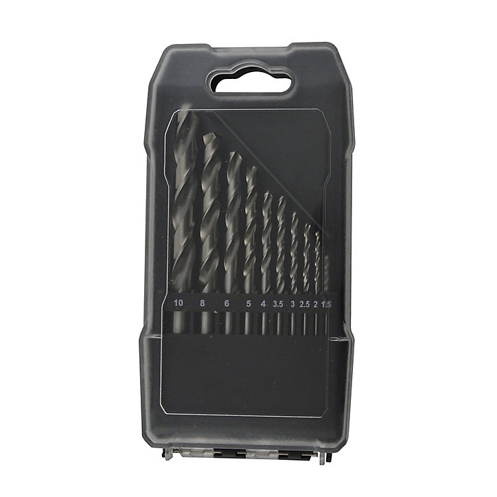 Coffret de forets métal Universal (10 pcs)
