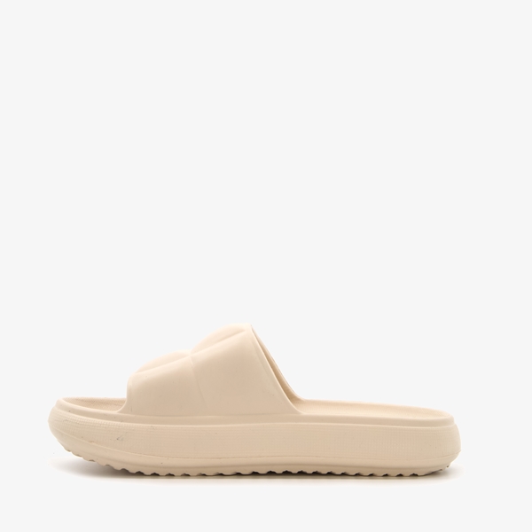 Blue Box dames slippers met plateauzool