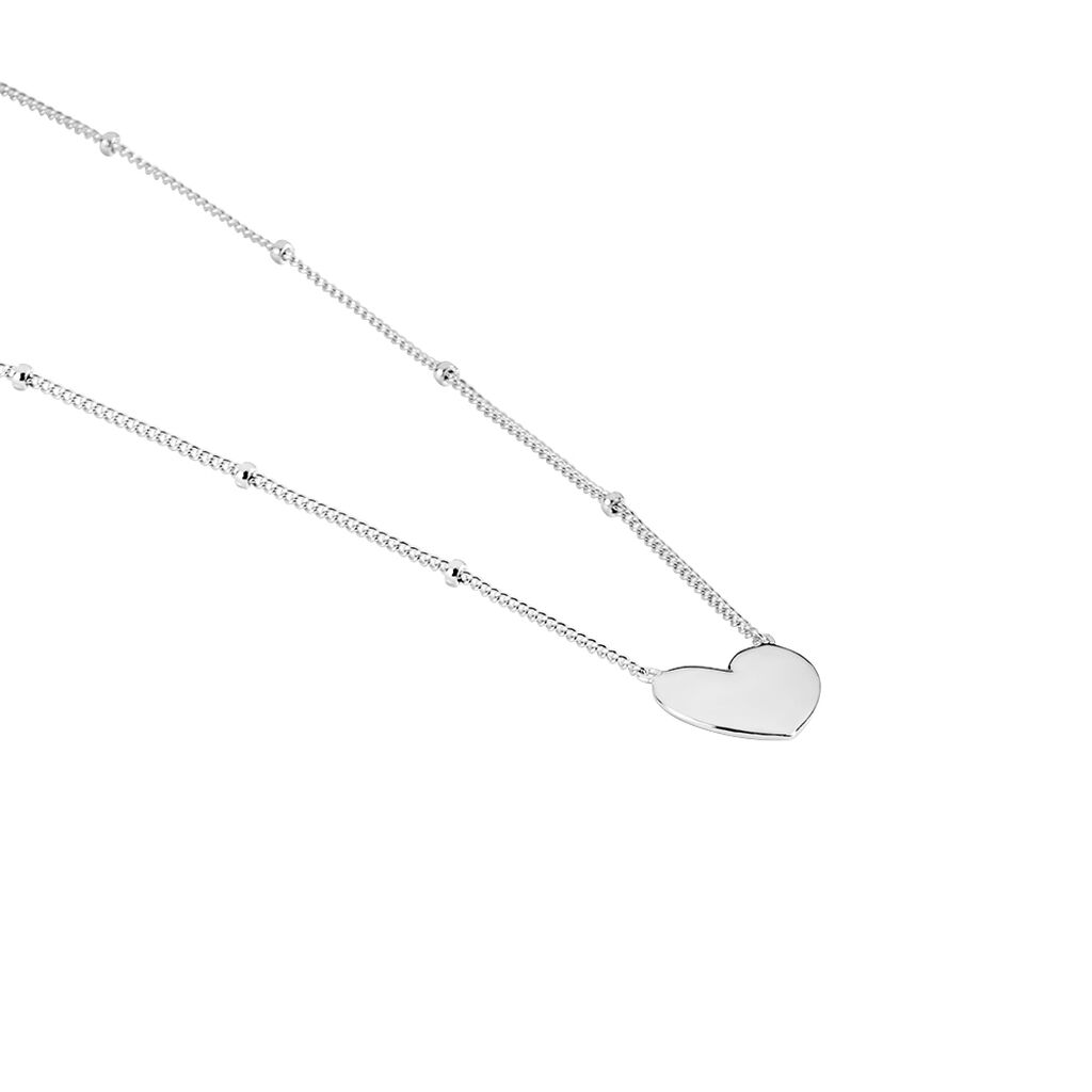 Collier Argent Blanc Careen