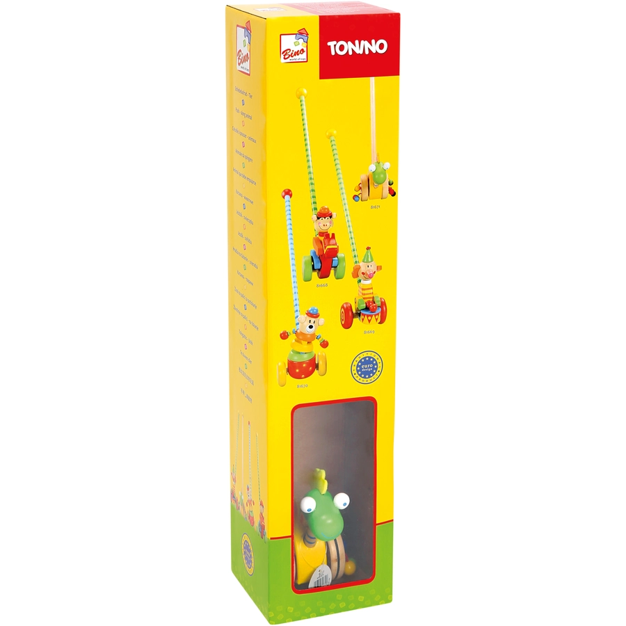 Bino Schiebetier Dinosaurier