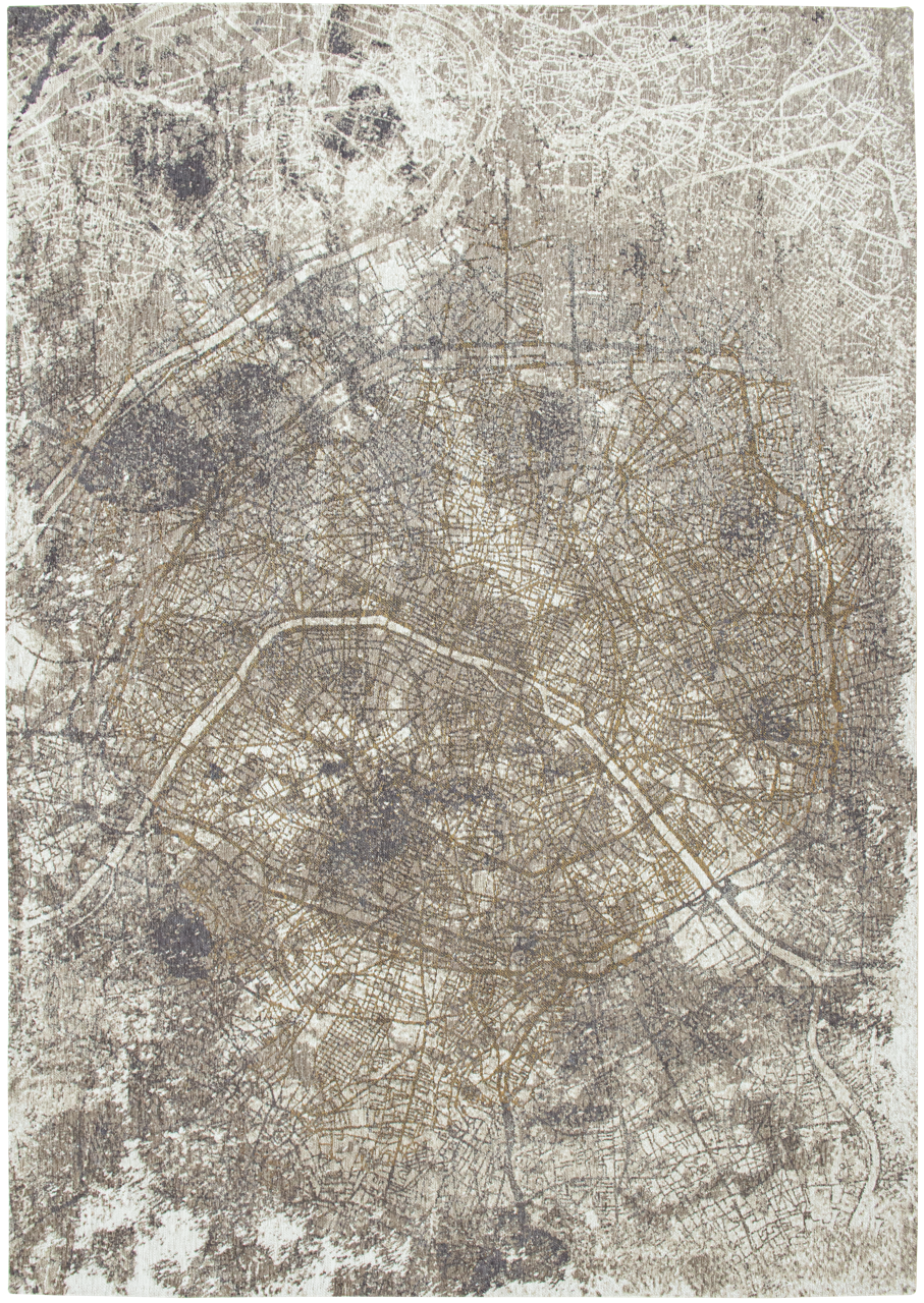 Ecorugs vloerkleed Paris grijs 170x240 cm