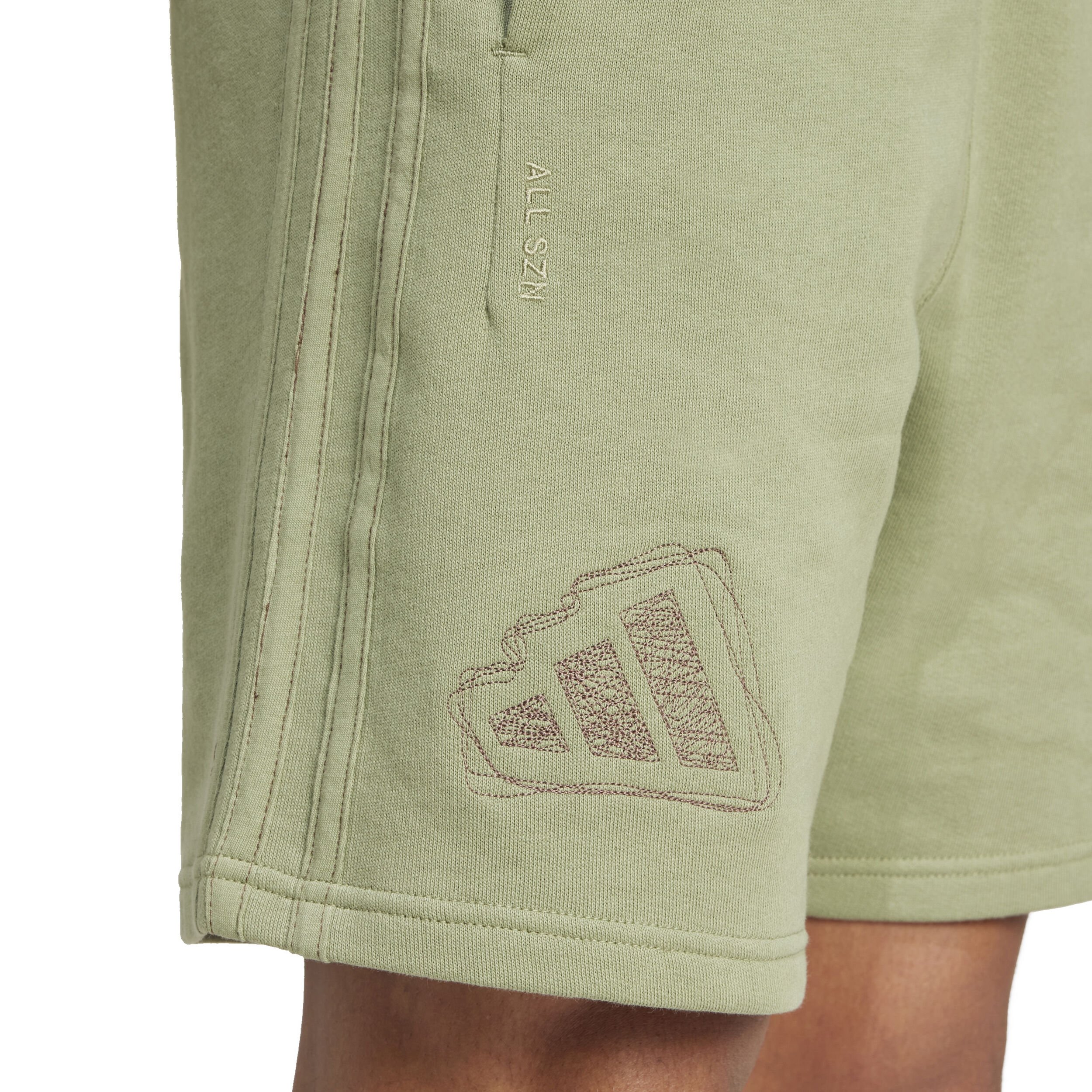 adidas All SZN Shorts Hommes - Sauge