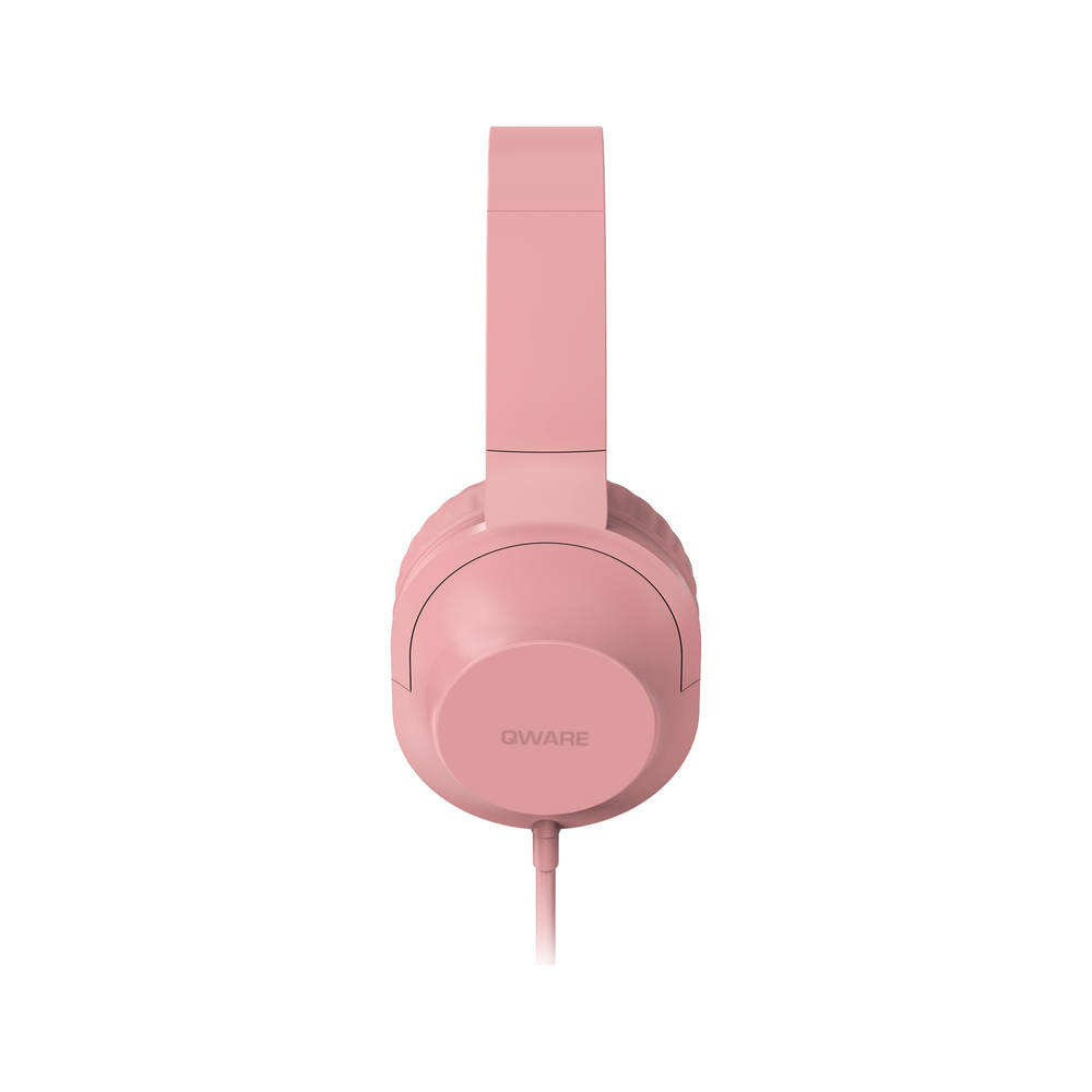 Qware Sound bedrade headset - roze