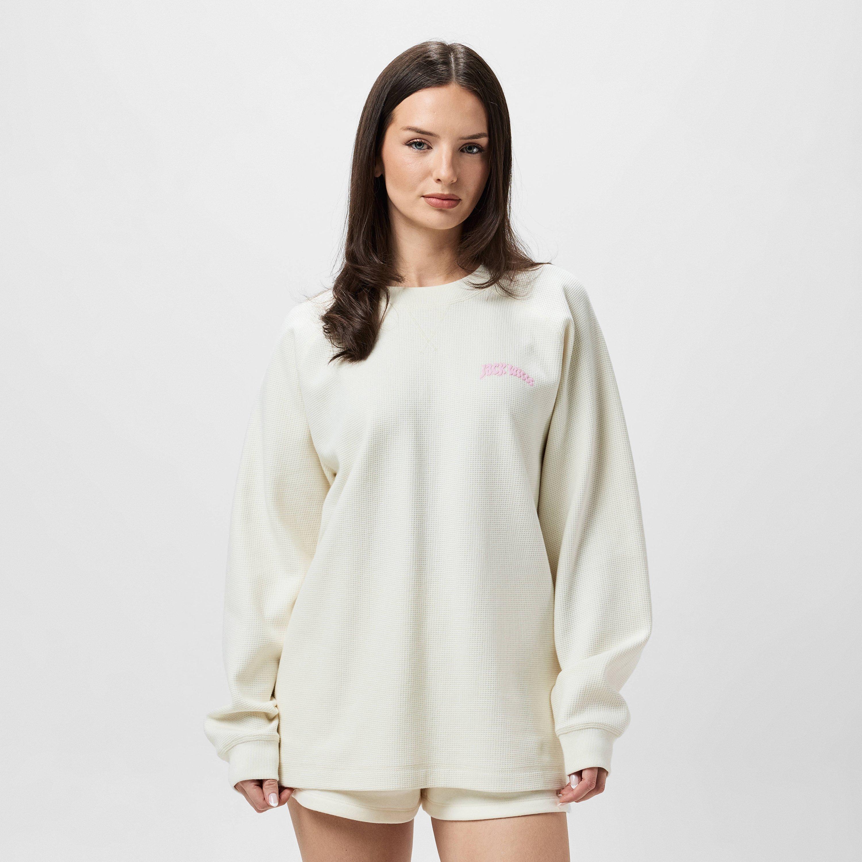 Jack Wills Waffle Long Sleeve T Shirt