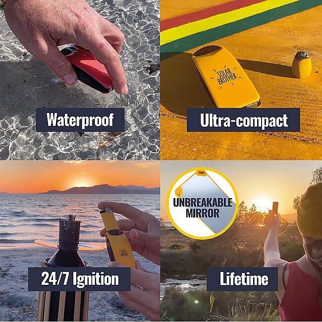 SOLAR BROTHER - BRIQUET SOLAIRE SUNCASE GEAR