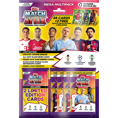 Match Attax Champions League 2023/24 Mega Pack samlekort
