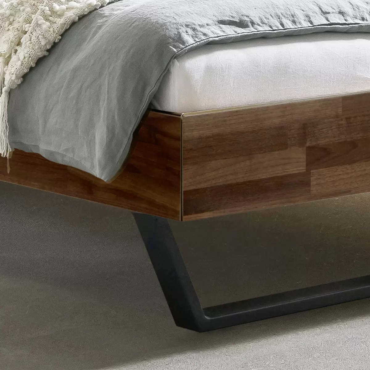 Hasena Bett 180x200 Asti 180 x 200 Dunkelbraun