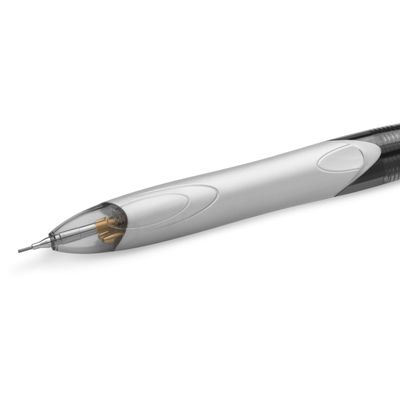 BIC 4 Couleurs - 12 Stylos à bille 4 couleurs - 3 couleurs et 1 porte-mines