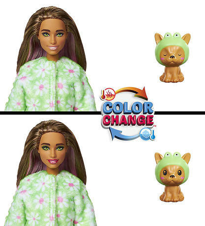 Barbie Puppe - Cutie Enthüllung - Dog im Frosch