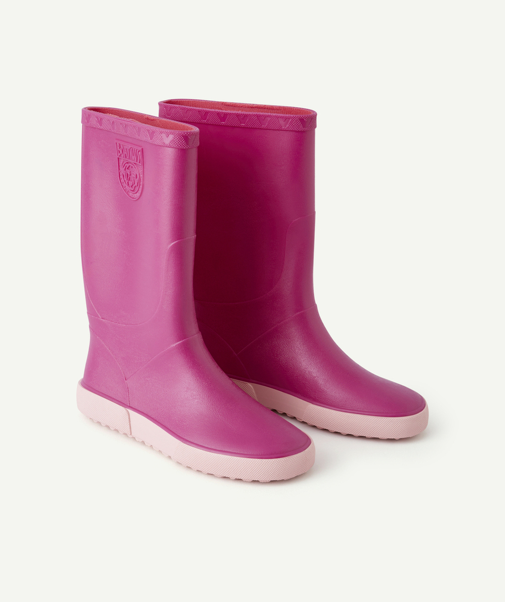 BOATILUSBOTTES DE PLUIE FILLE FUSCHIA