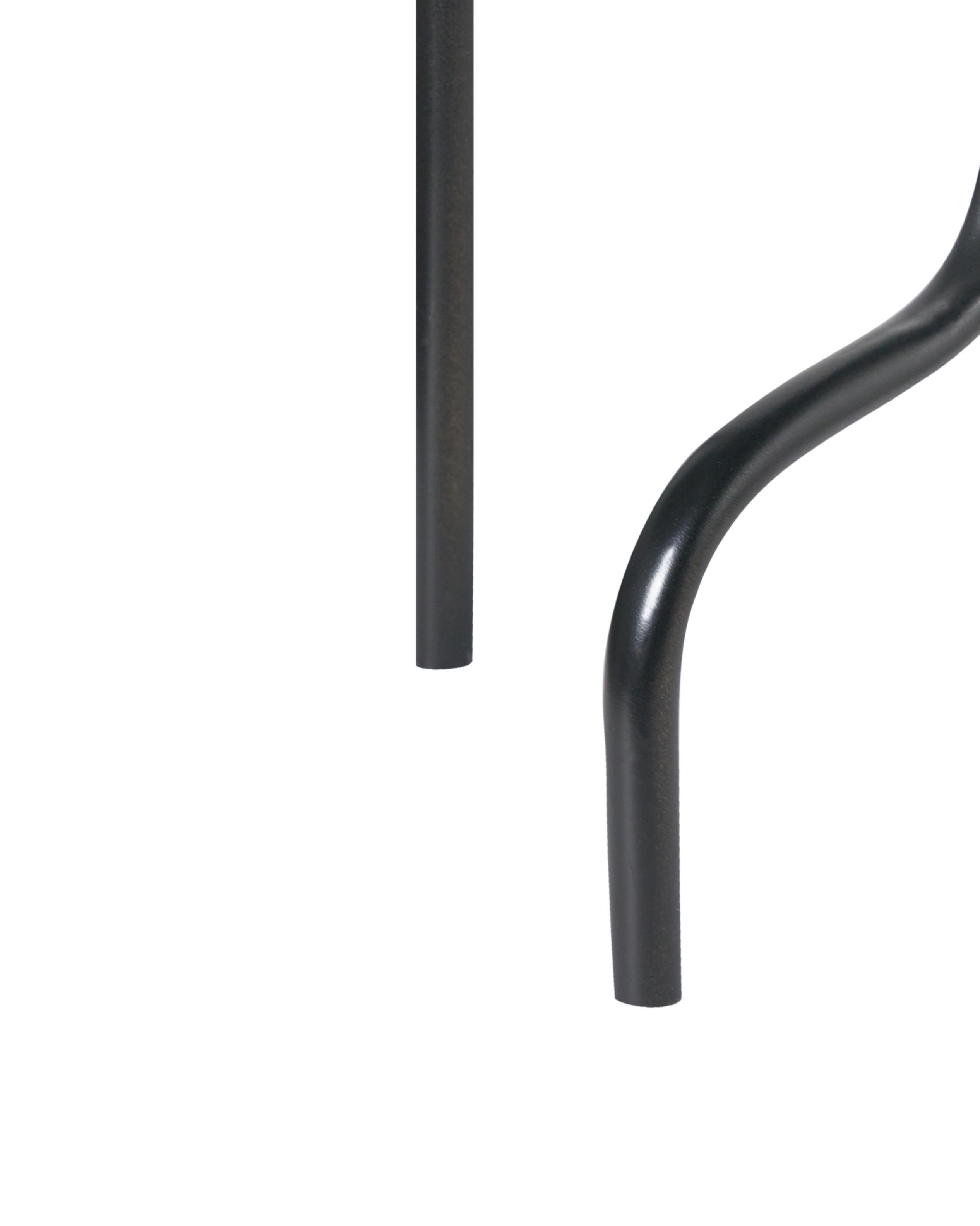 Kaarshouder PORRTELA Metaal 50 cm Zwart