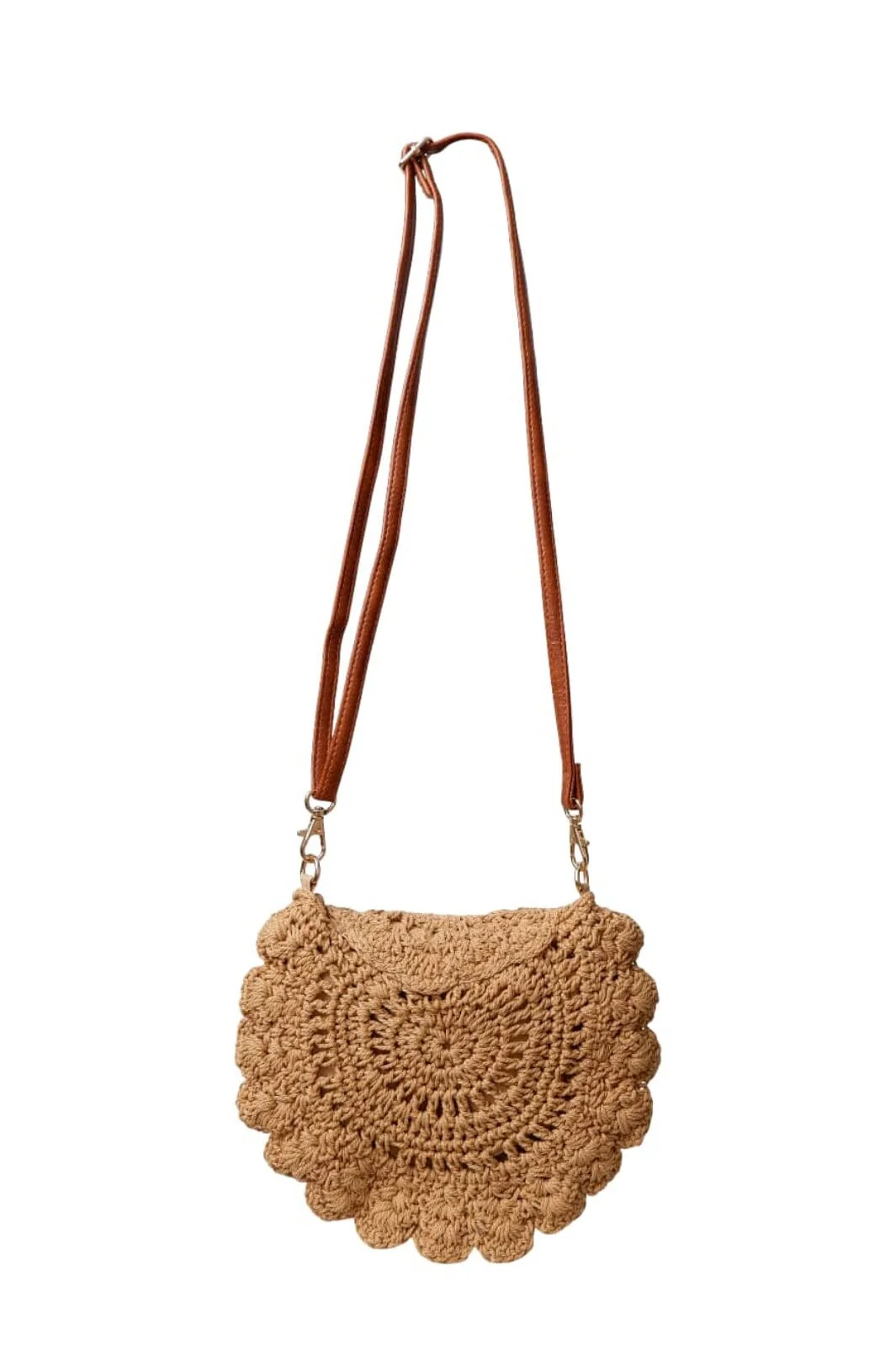 Black Colour Bccrochet Mini Bag 9351