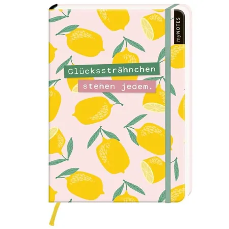 ars Edition myNOTES Notizbuch A5: Glückssträhnchen stehen jedem
