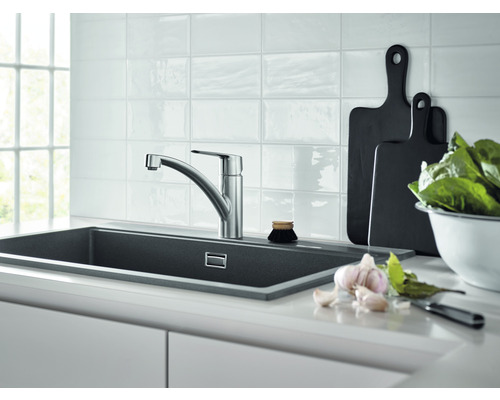 Grohe Quickfix keukenkraan START supersteel mat 32441DC2