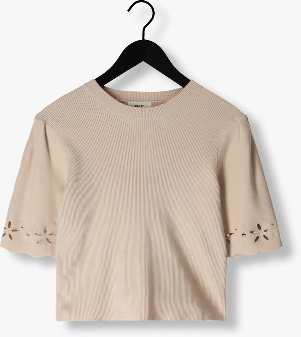 OBJECT zand object top reynard s/s knit pullover 126