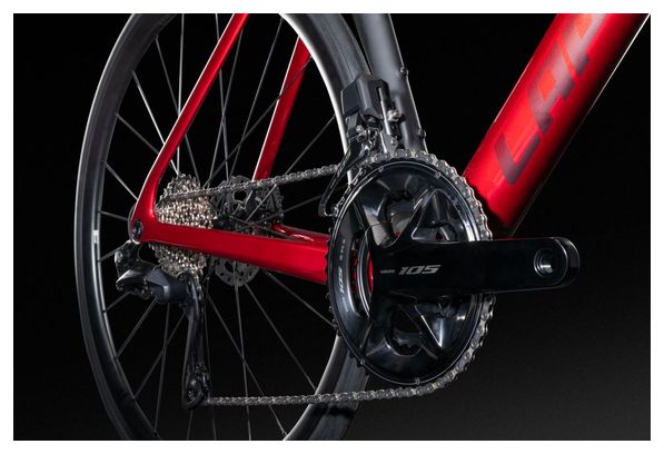 Vélo de Route Lapierre Xelius DRS 6.0 Shimano 105 Di2 12V 700 mm Rouge 2025