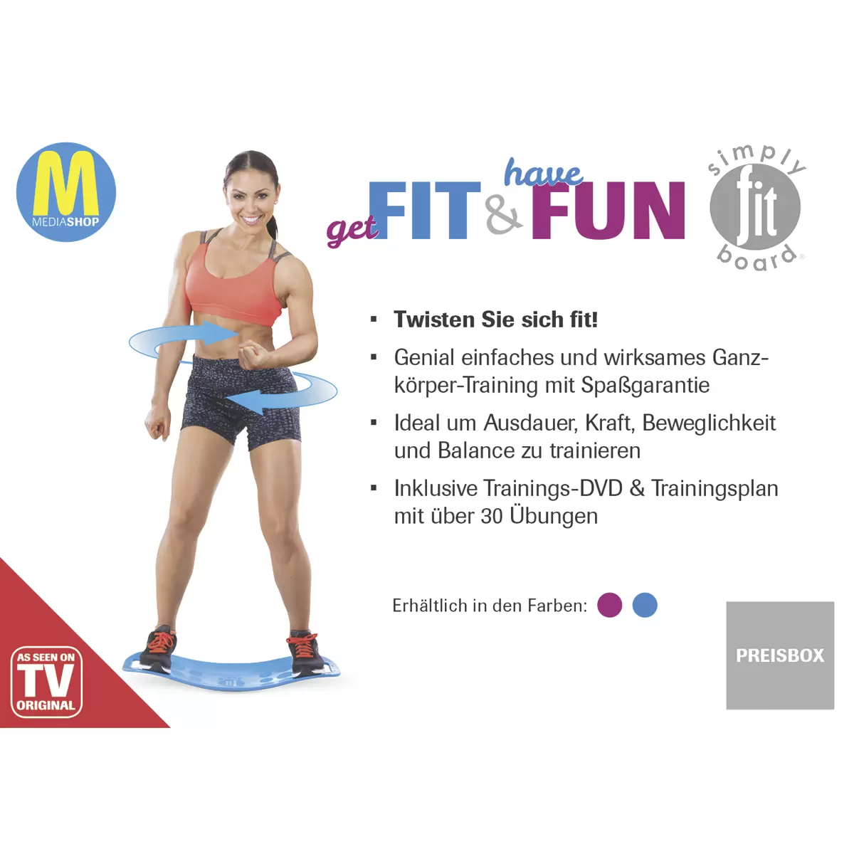 Simply Fit Board magenta
