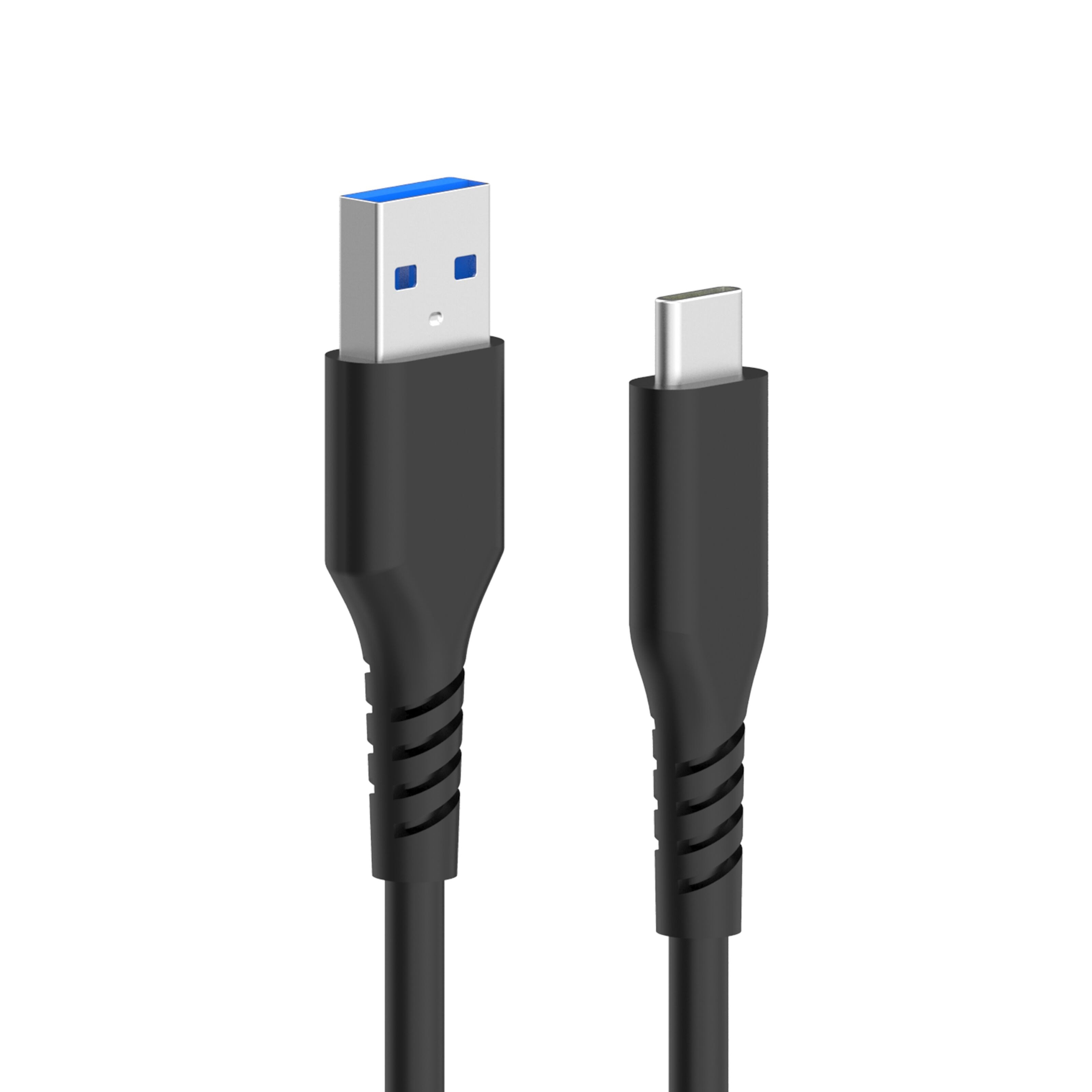 Linocell USB-A- til USB-C-kabel Svart 0,2 m