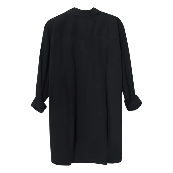 Xirena Chemise Beau Popeline de Coton | Noir