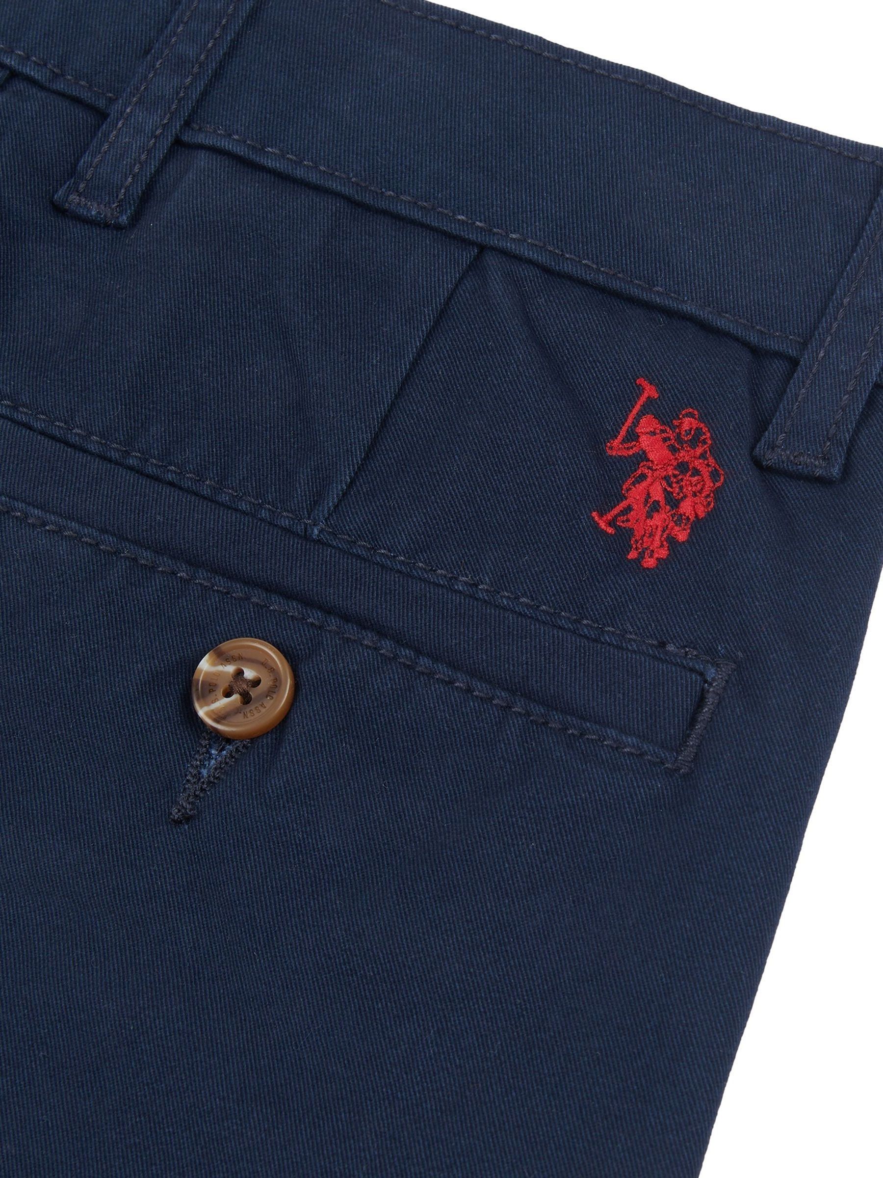 Blauw - U.S. Polo Assn. Classic Mens Chino Shorts