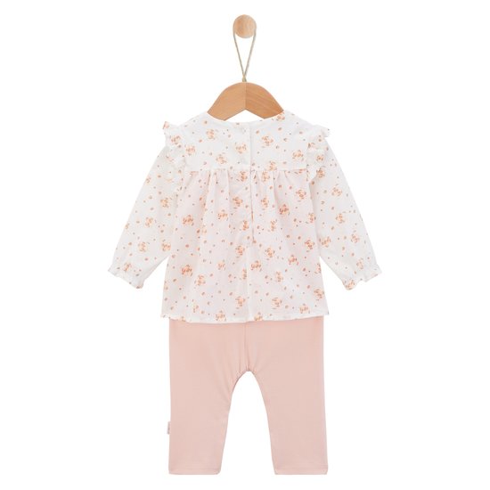 Petit Cocon Combi-robe   Imprimé Roses        de               P'tit bisou