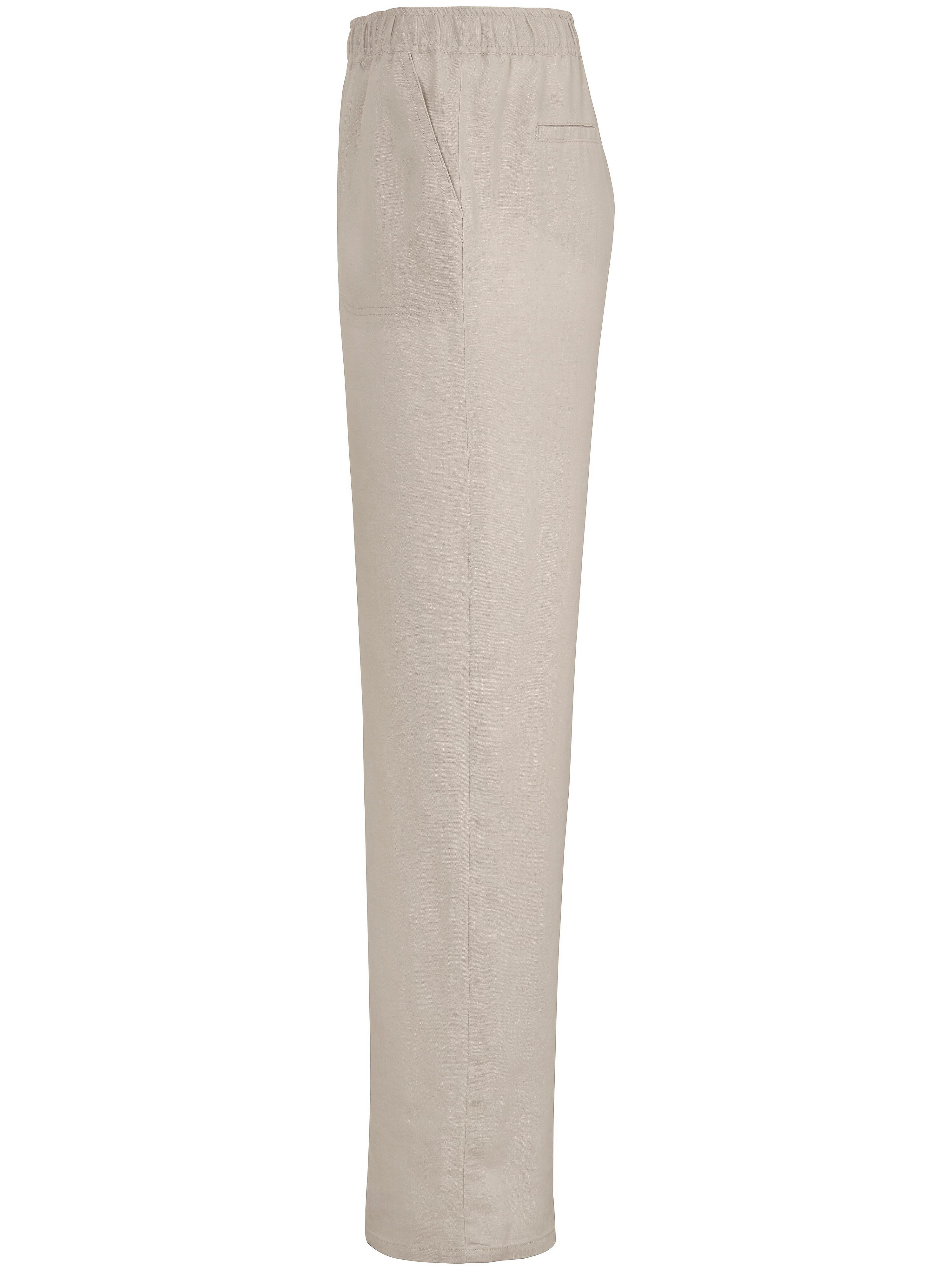 Schlupf-Hose aus 100% Leinen