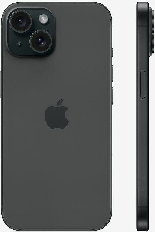 Apple - iPhone 15 - Zwart - Mobiele Telefoon - 256GB