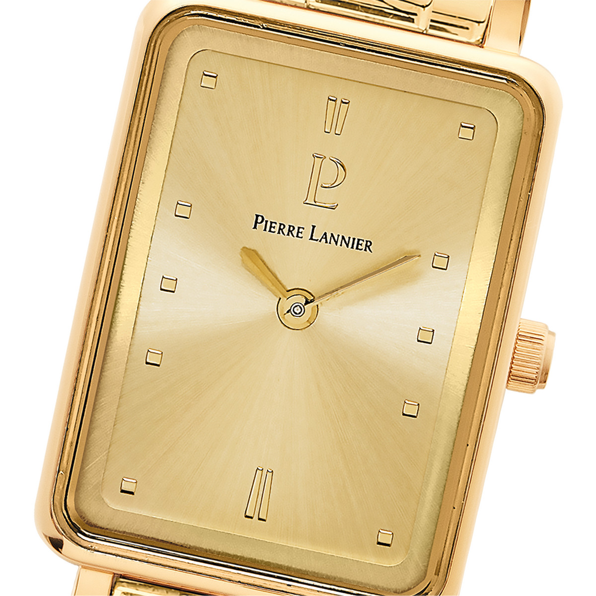 Montre PIERRE LANNIER ariane femme bracelet acier doré
