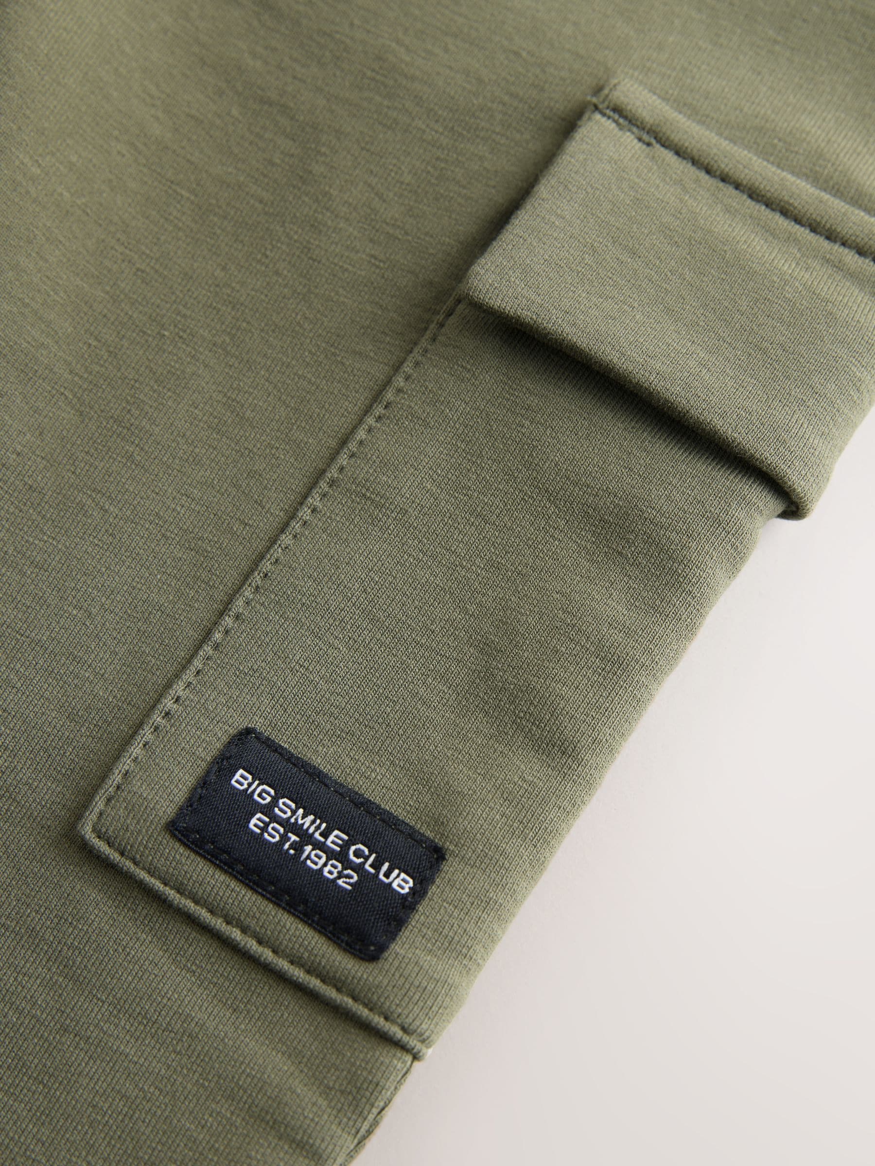 Kakigroen - Skinny utility-joggingbroek (3mnd -7jr)