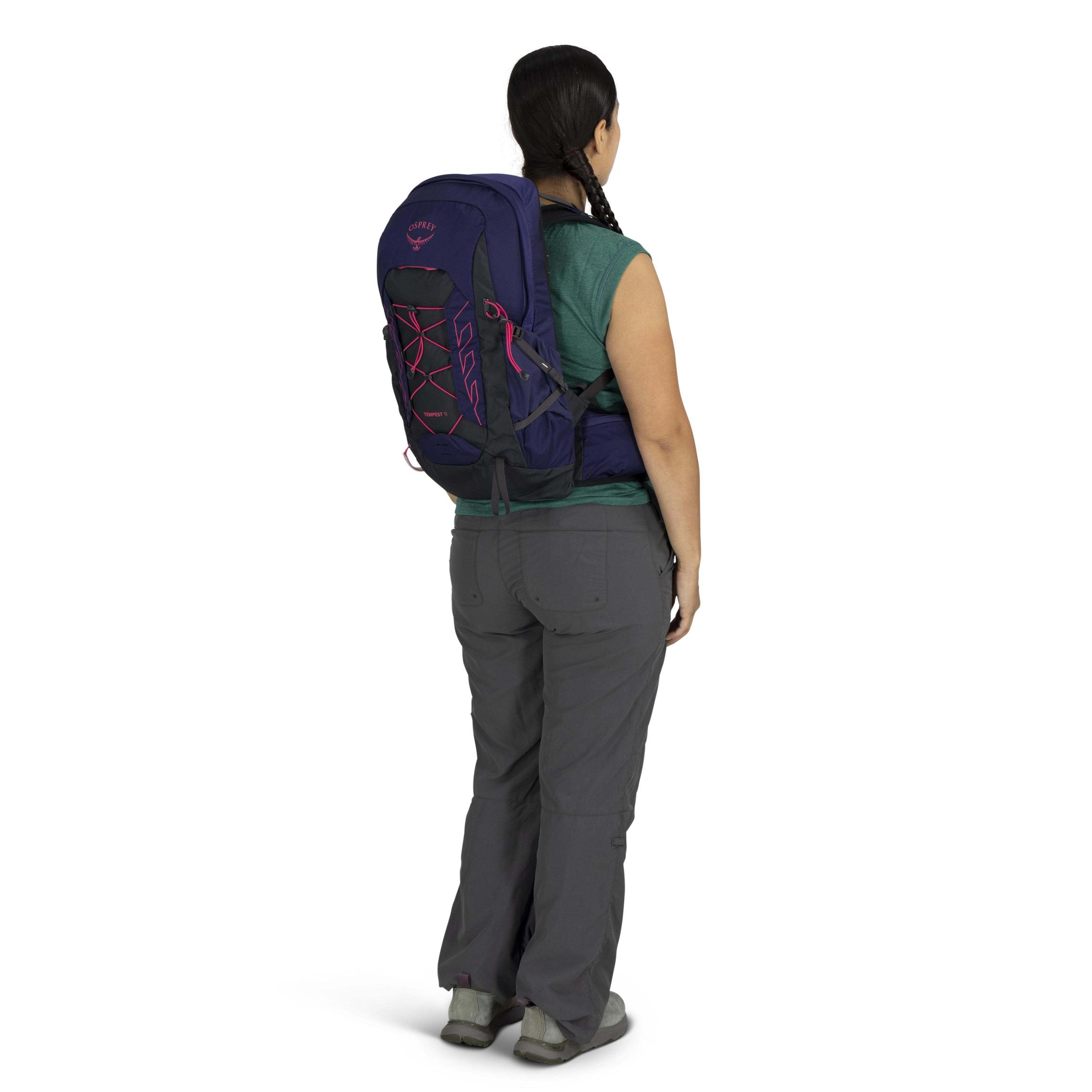 Osprey Tempest 11 Deep Fig Hotspot Pink