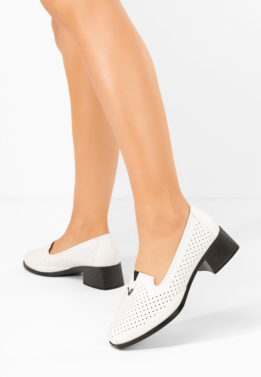 Chaussures casual femme blancs Tressa