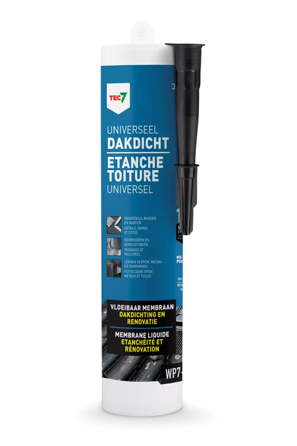 TEC7 602450000 WP7-101 Universeel Dakdicht - 310ml